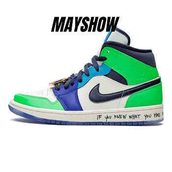 Air Jordan 1 Mid SE Fearless Melody Ehsani - CQ7629-100 