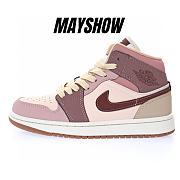 Air Jordan 1 Mid SE Dark Pony Smoky Mauve - DO7440-821 - 1