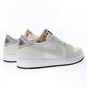 Air Jordan 1 Retro Low White Ghost Green Black - DM7837-103 - 3