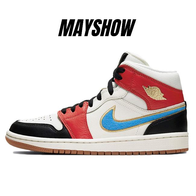 Air Jordan 1 Mid Let(Her)Man - DC1426-100 - 1