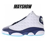 Air Jordan 13 Retro White Obsidian Powder Blue - 414571-144 - 1