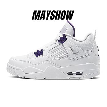 Air Jordan 4 Retro Metallic Purple (GS) - 408452-115