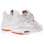 Air Jordan 4 Retro Levi's White (Levi's Tag) - AO2571-100 - 3