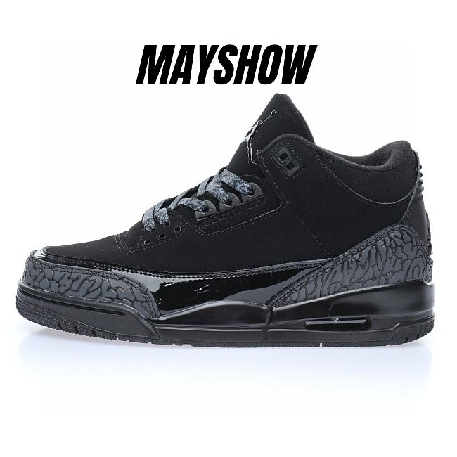 Air Jordan 3 Retro Black Cat - 136064-002 - 1