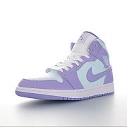 Air Jordan 1 Mid Purple Aqua - 554724-500 - 3