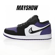 Air Jordan 1 Low Court Purple - 553558-125 - 1