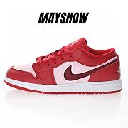 Air Jordan 1 Low SE Red Quilt - DB3621-600 - 1