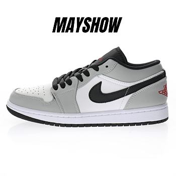 Air Jordan 1 Low Light Smoke Grey - 553558-030