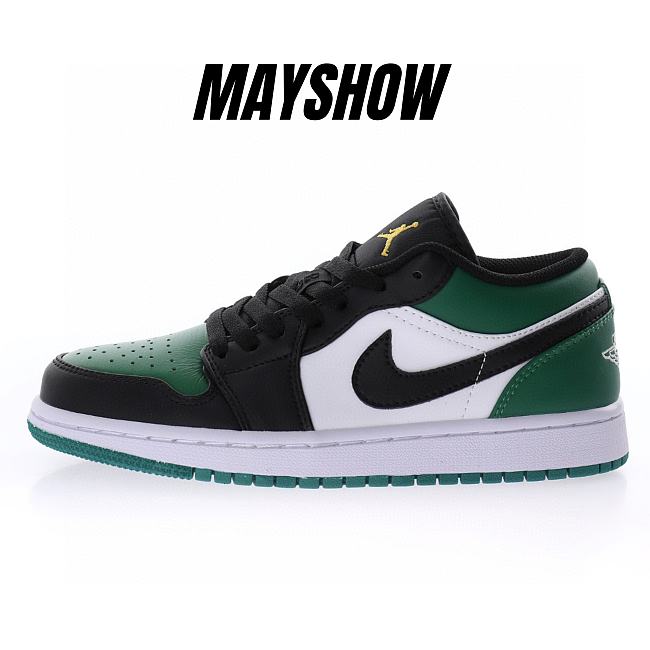 Air Jordan 1 Low Green Toe - 553558-371 - 1