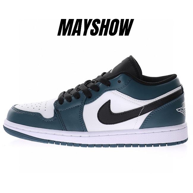 Air Jordan 1 Low Dark Teal - 553558-411 - 1