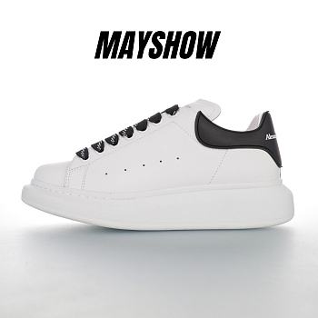 Alexander McQueen Oversized Sneaker White Black - 625156WHXMT9034