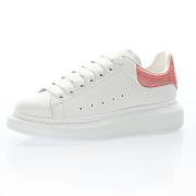 Alexander McQueen Oversized Pastel Pink Embossed Patent Croco - 553770WHGP79084 - 2