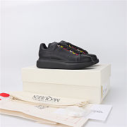 Alexander McQueen Oversized Black Rainbow Eyelets - 553770 WHZ4S 1312 - 4