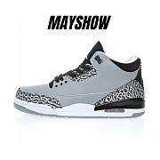 Air Jordan 3 Retro Wolf Grey - 136064-004  - 1