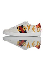 Gucci Ace Embroidered Love - 497090 DOPE0 9095 - 5