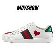 Gucci Ace Embroidered Hearts - 435638 A38M0 9074 - 1