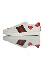 Gucci Ace Embroidered Hearts - 435638 A38M0 9074 - 4