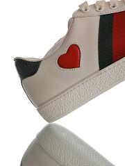 Gucci Ace Embroidered Hearts - 435638 A38M0 9074 - 5