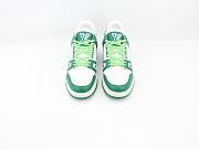  Louis Vuitton LV Trainer Green - 1A8127 - 4