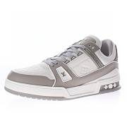 Louis Vuitton LV Trainer Grey White - 1A8KBA - 4