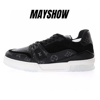 Louis Vuitton Trainer Black Monogram - 1A8PUA