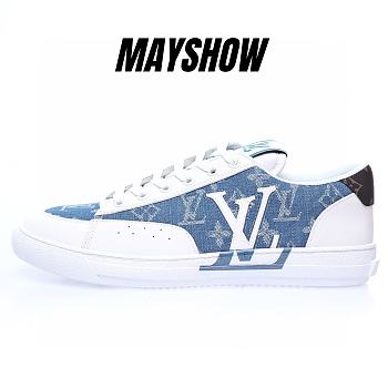 Louis Vuitton Low Monogram Denim Charlie Sneaker - 1A9S46