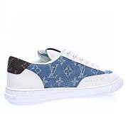 Louis Vuitton Low Monogram Denim Charlie Sneaker - 1A9S46 - 3