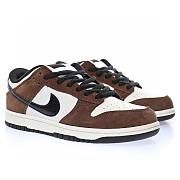 Nike SB Dunk Low White Black Trail End Brown - 304292-102 - 4