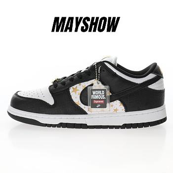 Nike SB Dunk Low Supreme Stars Black (2021)  - DH3228-102