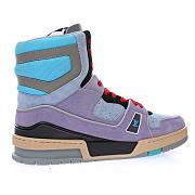 Louis Vuitton Trainer Sneaker Boot Purple - 1A7R0R - 3