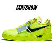 Nike Air Force 1 Low Off-White Volt - AO4606-700 - 1