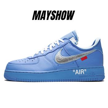 Nike Air Force 1 Low Off-White MCA University Blue - CI1173-400