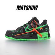 Nike Air Rubber Dunk Off-White Green Strike - CU6015-001 - 1