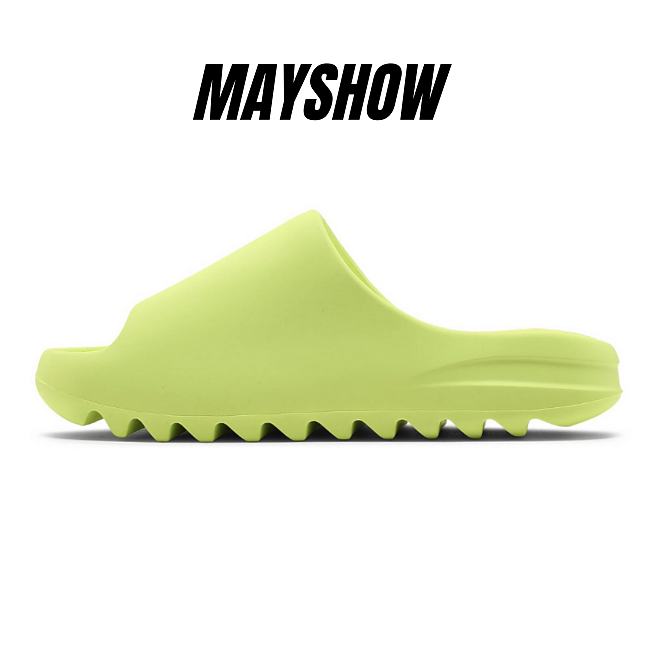 adidas Yeezy Slide Glow Green - GX6138 - 1