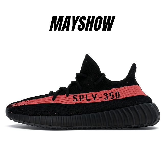 adidas Yeezy Boost 350 V2 Core Black Red - BY9612 - 1