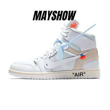 Air Jordan 1 Retro High Off-White White - AQ0818-100 