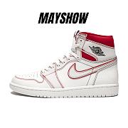 Air Jordan 1 Retro High Phantom Gym Red - 555088-160  - 1