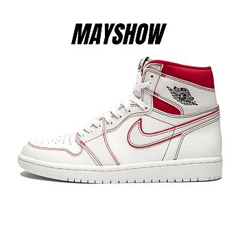 Air Jordan 1 Retro High Phantom Gym Red - 555088-160 