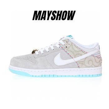 Nike Dunk Low Barbershop Grey - DH7614-500