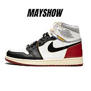 Air Jordan 1 Retro High Union Los Angeles Black Toe - BV1300-106  - 1