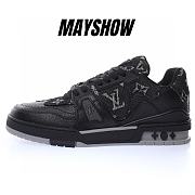 Louis Vuitton LV Trainer x Nigo Black Denim - 1A9IPX - 1