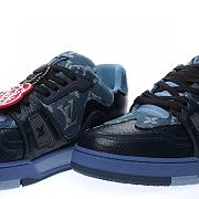 Louis Vuitton LV Trainer x Nigo Blue Demin - 1A9IQH - 5