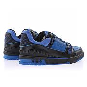 Louis Vuitton Trainer Black Blue - 1A8WF7 - 3