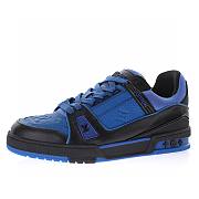 Louis Vuitton Trainer Black Blue - 1A8WF7 - 4