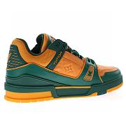 Louis Vuitton Trainer Green Orange - 1A8WFY - 5