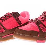 Louis Vuitton Trainer Pink Brown - 1A8Z5A - 5