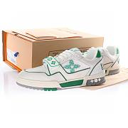 Louis Vuitton Trainer Green Mesh - 1A98V1 - 4