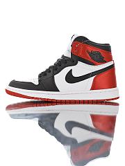 Air Jordan 1 Retro High Satin Black Toe - CD0461-016  - 2