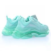 Balenciaga Triple S Clear Sole Green - 541624W2GA14500 - 5