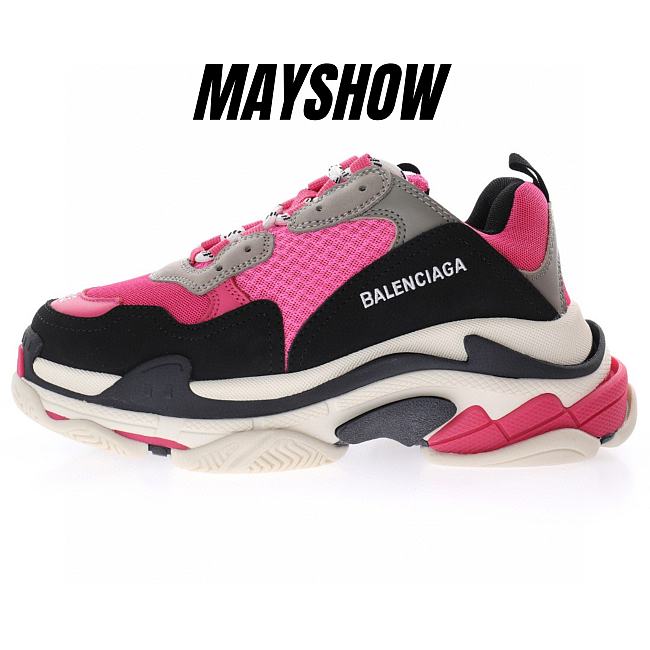 Balenciaga Triple S Neon Pink - 524039W09OH6470 - 1